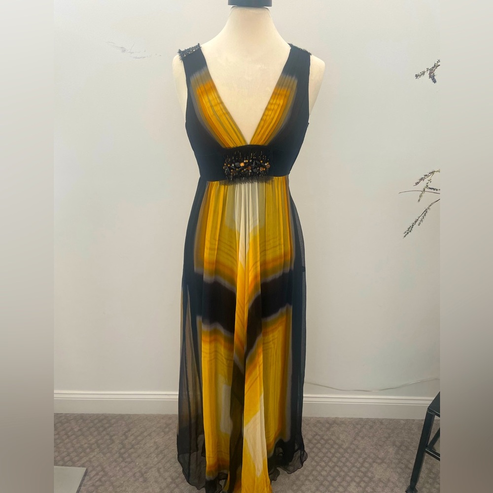 BCBG Maxazria silk gown